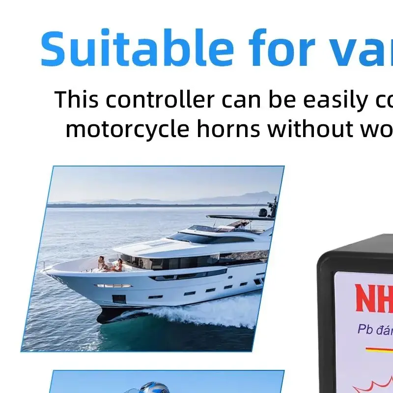 8//10/12 Tones Music Rapid Horn Relay Car Horn Controller 12V 24V Audio Frequency Controller Speaker Sound Control Car Accessory
8//10/12 Tones Music Rapid Horn Relay Car Horn Controller 12V 24V Audio Frequency Controller Speaker Sound Control Car Accessory
