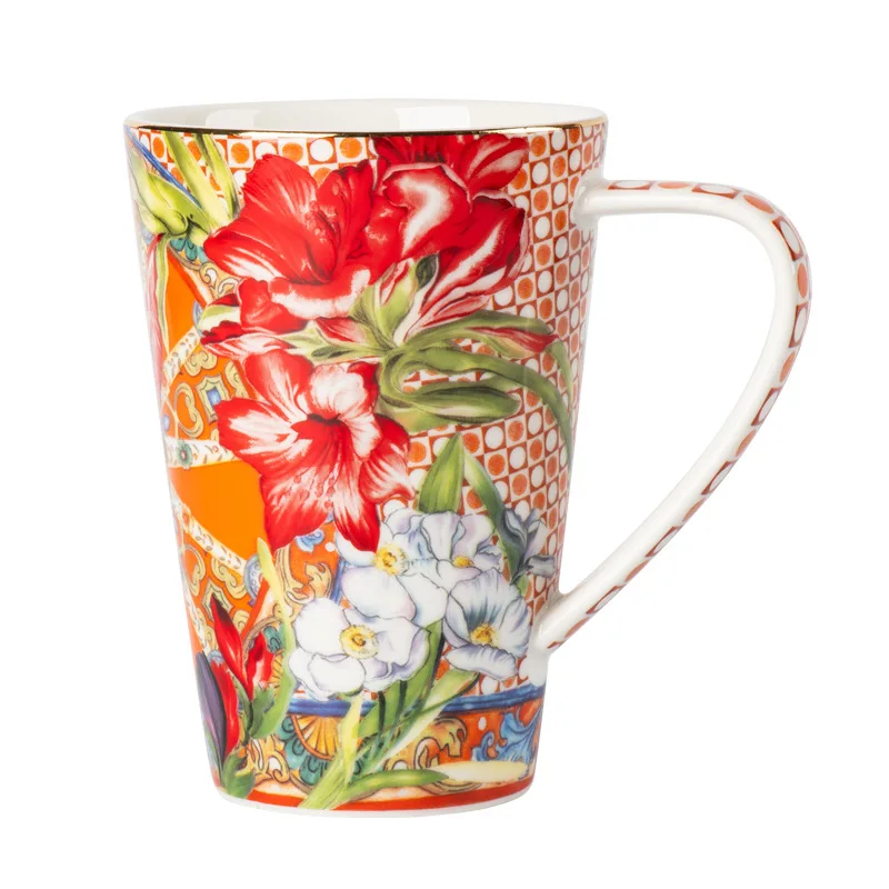 2Pcs Flowering Mug Household Drinking Cup Ceramic Retro Breakfast Cup High Value Large Capacity Coffee Cup
2Pcs Flowering Mug Household Drinking Cup Ceramic Retro Breakfast Cup High Value Large Capacity Coffee Cup