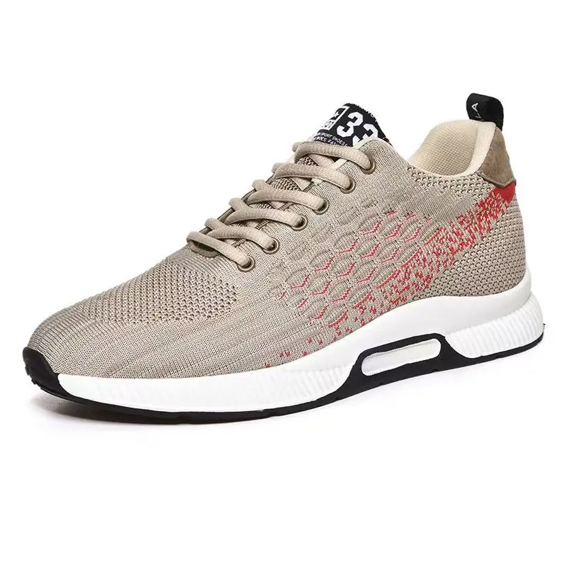 Новая мужская повседневная спортивная обувь с сеткой, увеличивающая рост, весенне-осенняя дышащая легкая повседневная обувь для бега на шнуровке, прогулочная обувь
Новая мужская повседневная спортивная обувь с сеткой, увеличивающая рост, весенне-осенняя дышащая легкая повседневная обувь для бега на шнуровке, прогулочная обувь