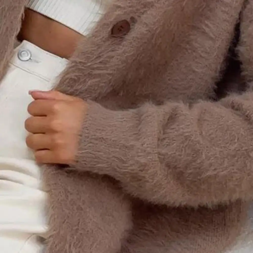 Wool Cardigans Sweater Solid Casual Warm Outerwear Knitwear Tops 2026 Autumn Winter Women Clothing
Wool Cardigans Sweater Solid Casual Warm Outerwear Knitwear Tops 2026 Autumn Winter Women Clothing