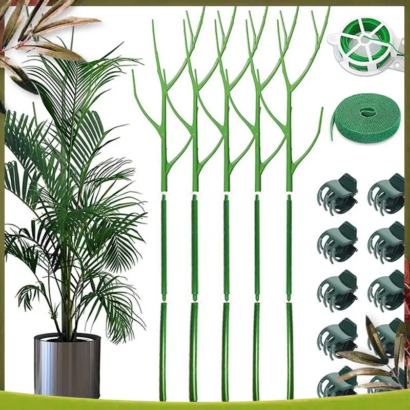 6Pack 39.37Inchplant Support Stakes With Clips,Twist Ties,Strap,Twist Clips, Climbing Plant Stakes For Outdoor & Indoor, Durable
6Pack 39.37Inchplant Support Stakes With Clips,Twist Ties,Strap,Twist Clips, Climbing Plant Stakes For Outdoor & Indoor, Durable
