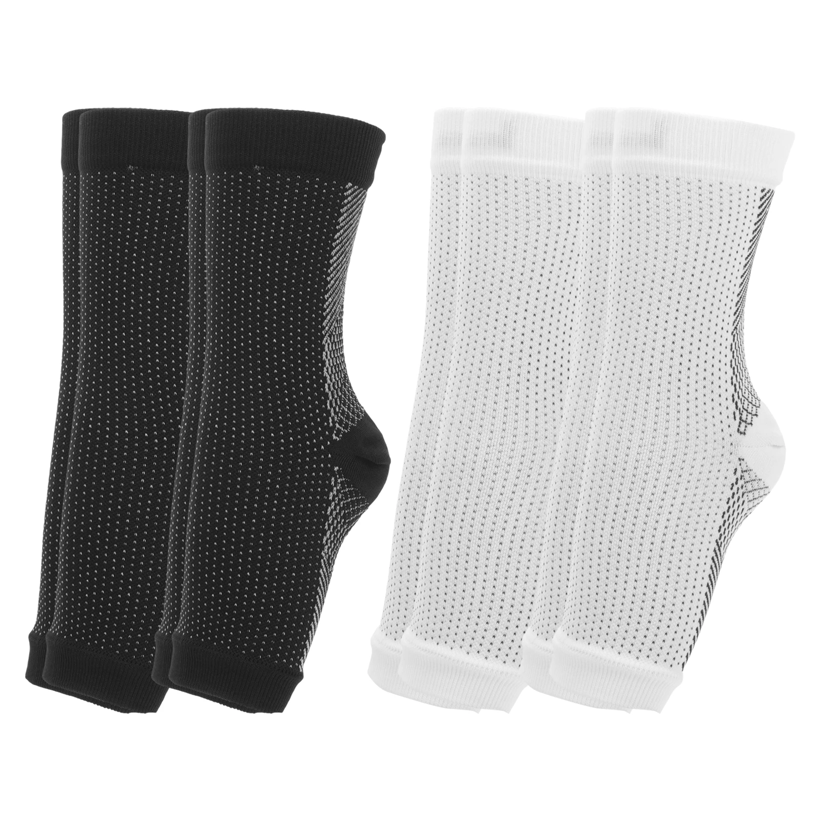 4 Pairs Compression Socks Black L XL White L XL Nylon Support for Sports Outdoor Ankle Protection Breathing Stockings
4 Pairs Compression Socks Black L XL White L XL Nylon Support for Sports Outdoor Ankle Protection Breathing Stockings