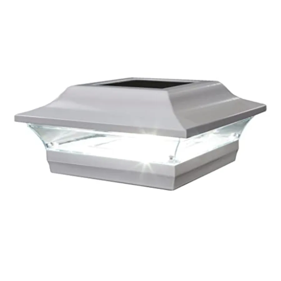 SL214W 5x5 Imperial Solar Post Cap - White High-Performance Solar LED, Durable Cast Aluminum with Powder-Coated Finish, Fits Ov
SL214W 5x5 Imperial Solar Post Cap - White High-Performance Solar LED, Durable Cast Aluminum with Powder-Coated Finish, Fits Ov