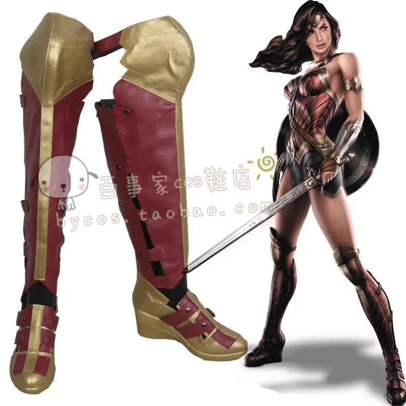 Wonder Girl Woman Косплей Костюм Дианы Принца Обувь Сапоги из искусственной кожи ручной работы
Wonder Girl Woman Косплей Костюм Дианы Принца Обувь Сапоги из искусственной кожи ручной работы