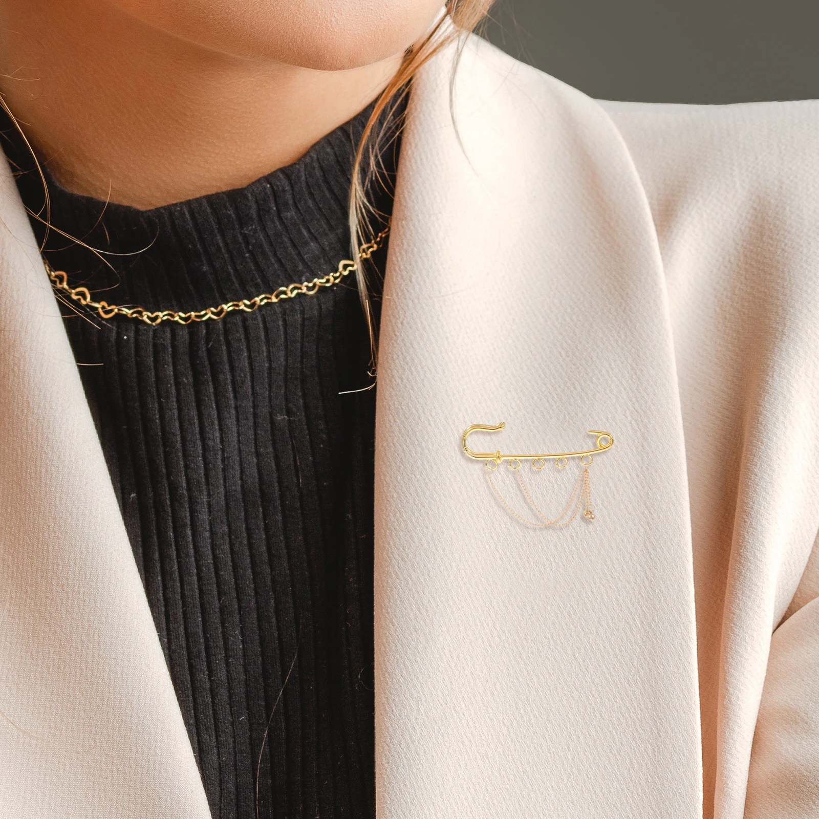 10pcs Gold 5cm Long 5-Hole Brooch Pins DIY Crafts Alloy Alloy Diy Brooch Pins Jewelry Fabric Accessories Heavy Duty
10pcs Gold 5cm Long 5-Hole Brooch Pins DIY Crafts Alloy Alloy Diy Brooch Pins Jewelry Fabric Accessories Heavy Duty