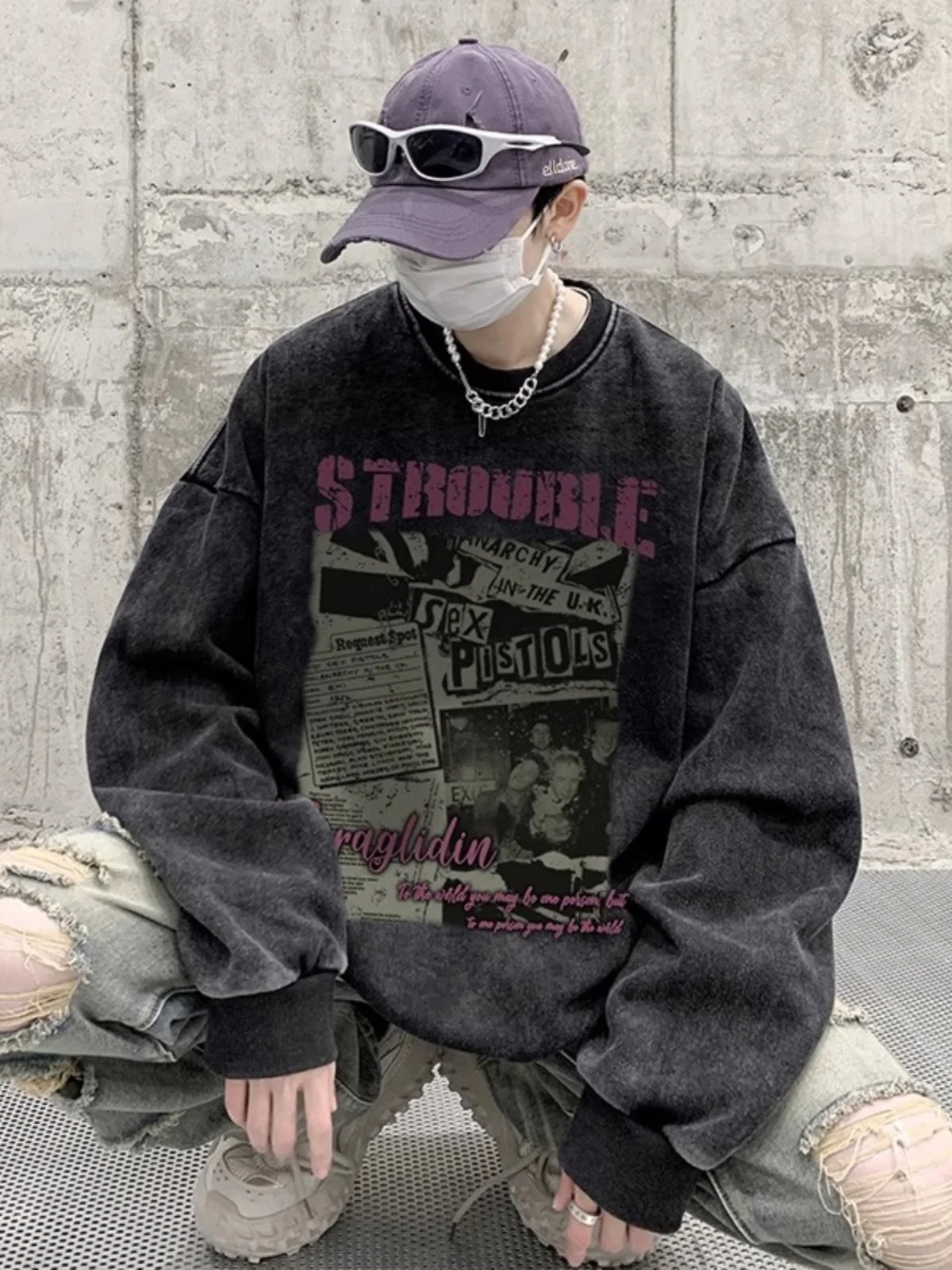 Oversize Thickened Fleece Hoodie Men's Spring Autumn American Washed Jacket Heavyweight 300 Pounds Jimo Sweatshirt
Oversize Thickened Fleece Hoodie Men's Spring Autumn American Washed Jacket Heavyweight 300 Pounds Jimo Sweatshirt