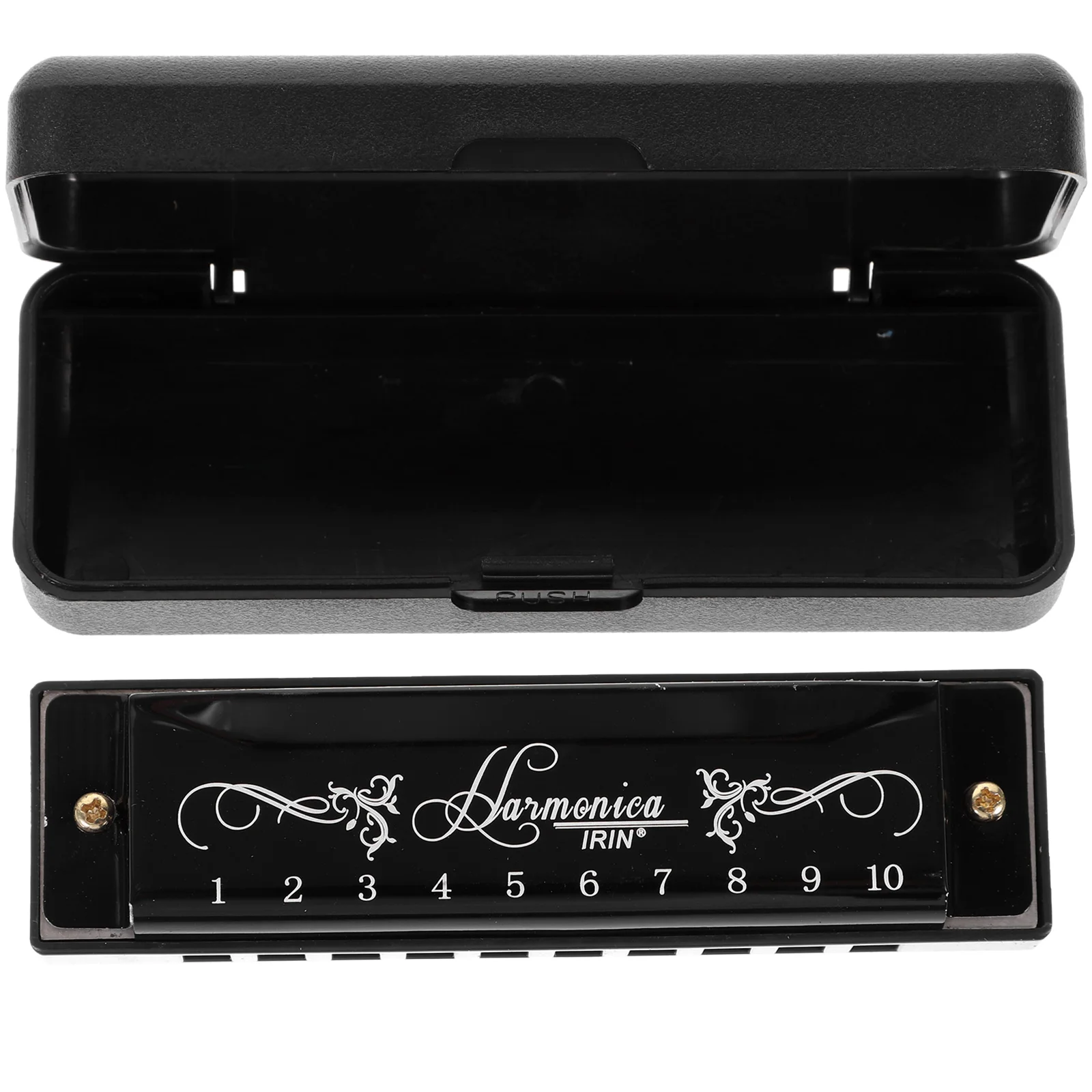 Kids Toys Harmonica Key Musical Instrument Playing Plaything Black 10 Holes Beginners of Child
Kids Toys Harmonica Key Musical Instrument Playing Plaything Black 10 Holes Beginners of Child
