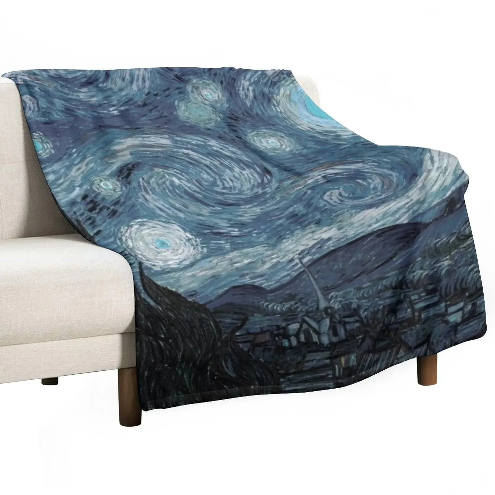 Van Gogh - Stormy Starry Night Throw Blanket Retro Blankets Soft Big Blanket Luxury Thicken Blanket Blanket Fluffy
Van Gogh - Stormy Starry Night Throw Blanket Retro Blankets Soft Big Blanket Luxury Thicken Blanket Blanket Fluffy