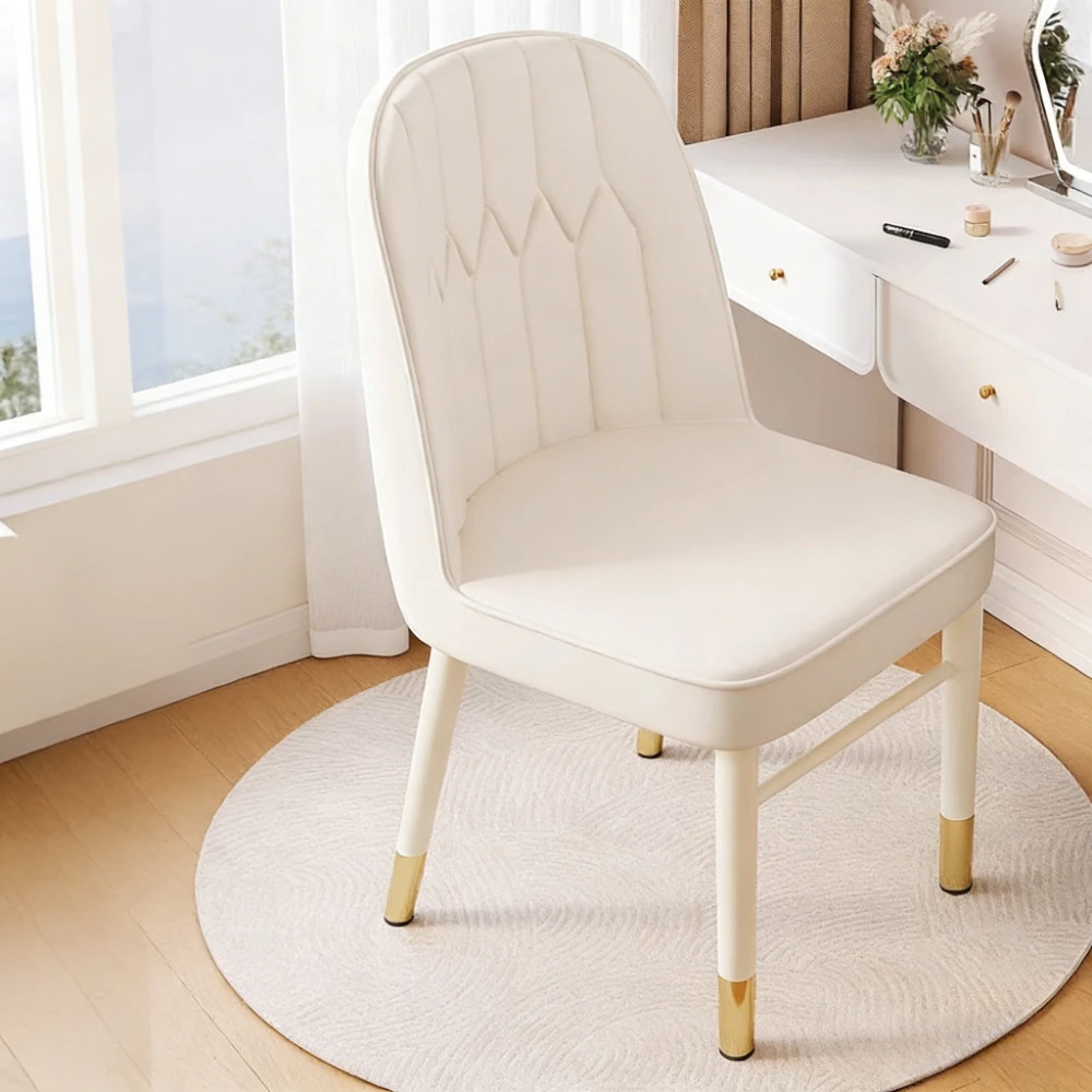 Modern Upholstered Dining Chair, High Back Kitchen Chair with Padded Seat, Creamy White Stool for Cafe Hotel Home Furniture
Modern Upholstered Dining Chair, High Back Kitchen Chair with Padded Seat, Creamy White Stool for Cafe Hotel Home Furniture
