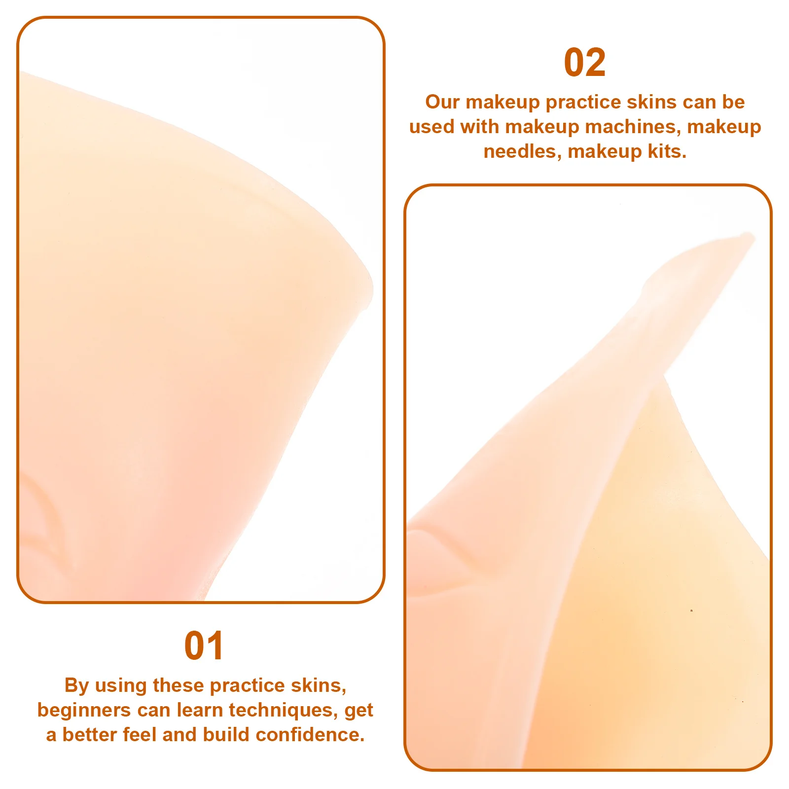 3Pcs 3D Silicone Tattoo Practice Premium Supple Material Ideal for Beginners Practice Skills Confidence Building Tool
3Pcs 3D Silicone Tattoo Practice Premium Supple Material Ideal for Beginners Practice Skills Confidence Building Tool