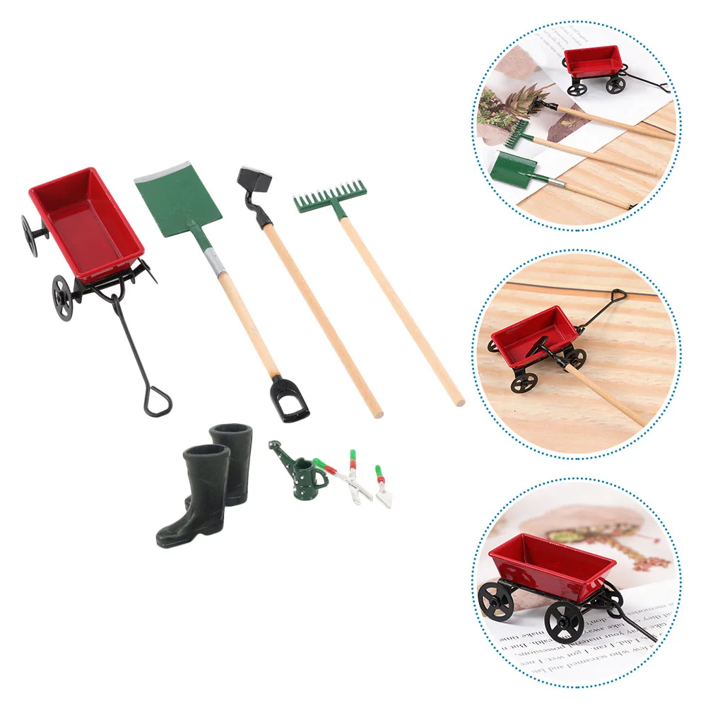 8 Pcs Dollhouse Tools Accessories Decoration Garden Small Miniature Ornaments Hand Supplies Toy
8 Pcs Dollhouse Tools Accessories Decoration Garden Small Miniature Ornaments Hand Supplies Toy