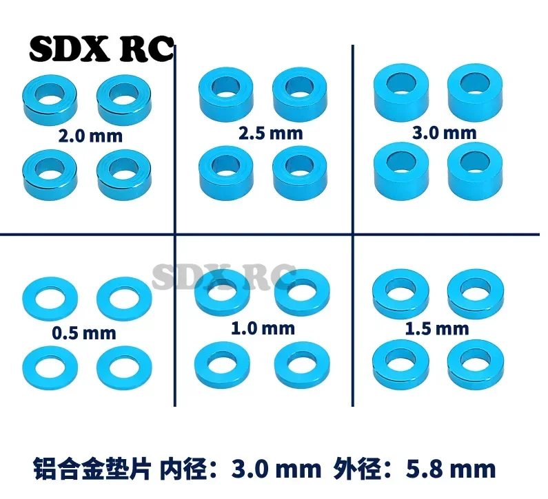 24pcs Metal Gasket Set 53539 for Tamiya TT01 TT02 XV01 XV02 1/10 RC Car Upgrade Parts Accessories
24pcs Metal Gasket Set 53539 for Tamiya TT01 TT02 XV01 XV02 1/10 RC Car Upgrade Parts Accessories
