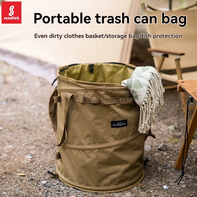 SDK Складной мусорный бак для кемпинга на открытом воздухе, портативный контейнер для хранения пикника, многофункциональное пружинное круглое ведро для хранения грязного сгута
SDK Складной мусорный бак для кемпинга на открытом воздухе, портативный контейнер для хранения пикника, многофункциональное пружинное круглое ведро для хранения грязного сгута