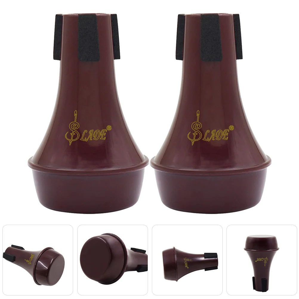 2 Pcs Musical Instrument Mute Instruments Clarinet Stand Abs Trumpet Mouthpiece Replacement
2 Pcs Musical Instrument Mute Instruments Clarinet Stand Abs Trumpet Mouthpiece Replacement