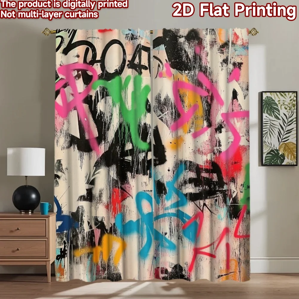 1pc 2D flat Photography Backdrop Party Backdrop Colorful Graffiti (2) 100% Polyester Party & Holiday Decor Use for Indoor
1pc 2D flat Photography Backdrop Party Backdrop Colorful Graffiti (2) 100% Polyester Party & Holiday Decor Use for Indoor