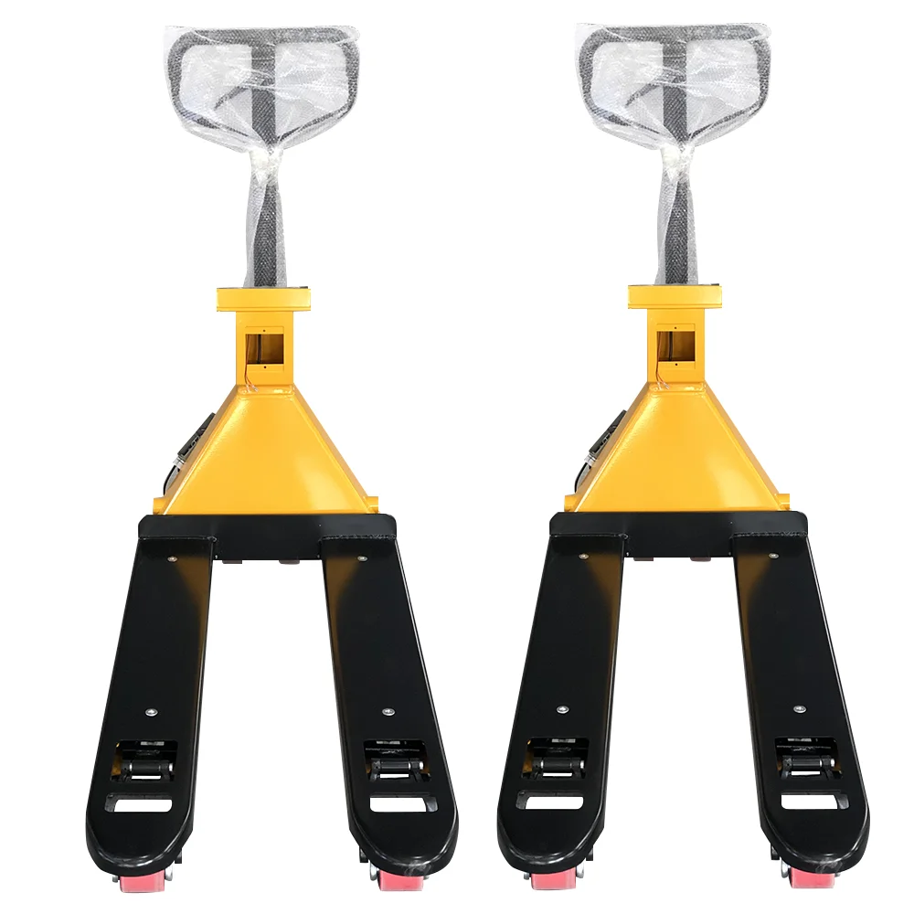 Standard Hand Forklift with Scale 2t Weighing Scales Electric Pallet Scale 2000Kg Manual Forklift for Moving Goods
Standard Hand Forklift with Scale 2t Weighing Scales Electric Pallet Scale 2000Kg Manual Forklift for Moving Goods