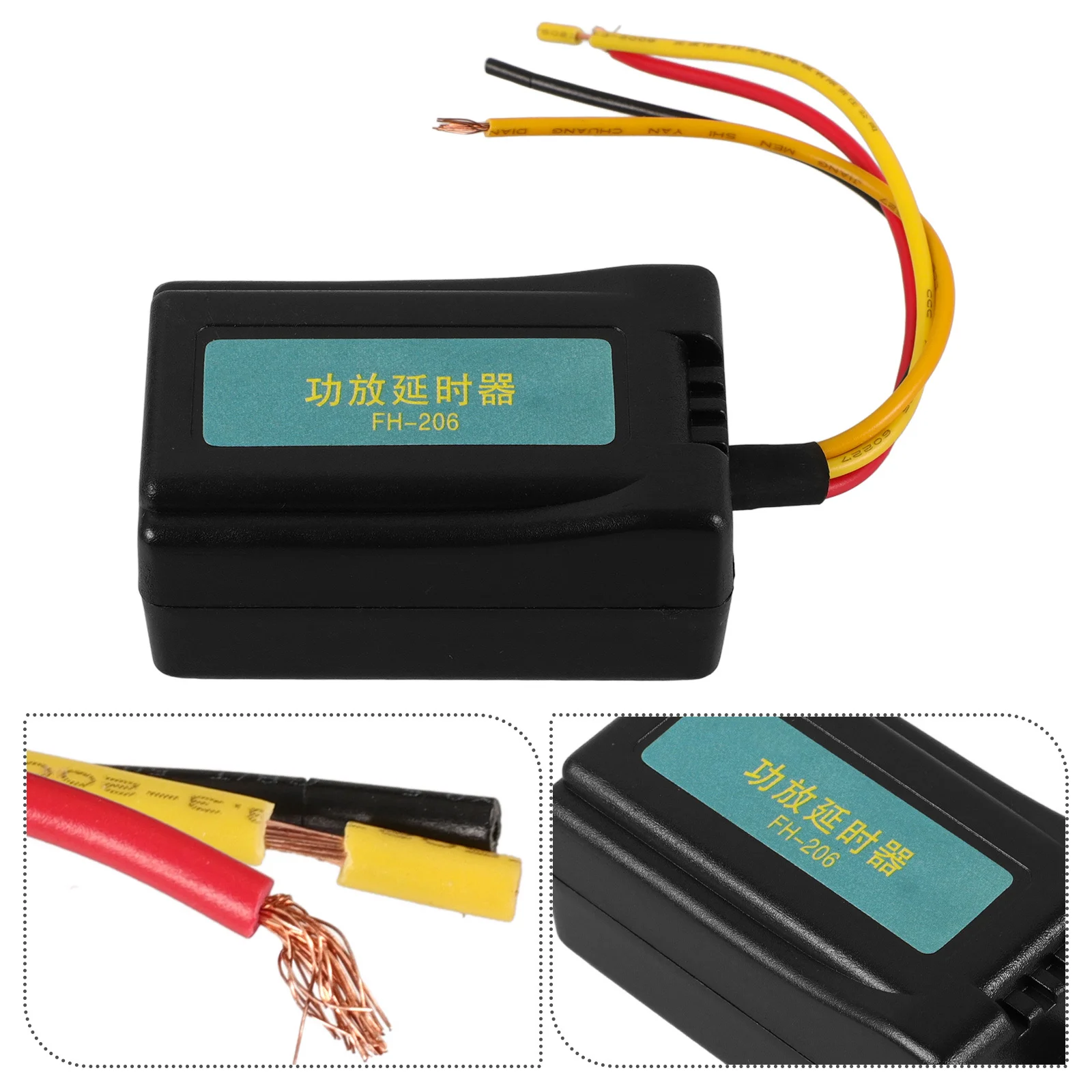 Delay Relay for Car Audio Systems Digital Timer Relay Module Speaker Controller Electric Timer Switch Protective Audio Equipment
Delay Relay for Car Audio Systems Digital Timer Relay Module Speaker Controller Electric Timer Switch Protective Audio Equipment