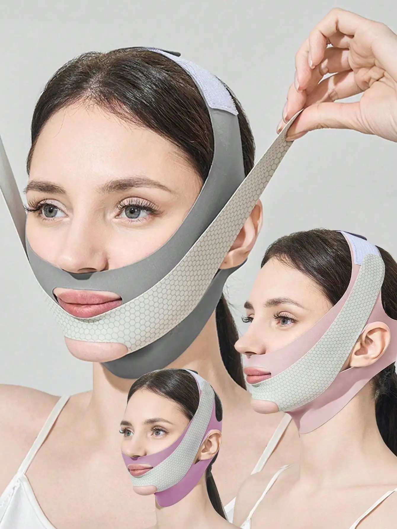1pc Women's Face Mask, Facial Bandage, Sleep Mask, Suitable For Daily Wear
1pc Women's Face Mask, Facial Bandage, Sleep Mask, Suitable For Daily Wear