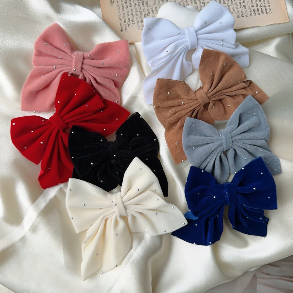 2Pcs Starry Dots Red Velvet Bow Hair Clips, Kids Girls Fashion Christmas Ponytail Holder, Cute Headwear Accessories
2Pcs Starry Dots Red Velvet Bow Hair Clips, Kids Girls Fashion Christmas Ponytail Holder, Cute Headwear Accessories
