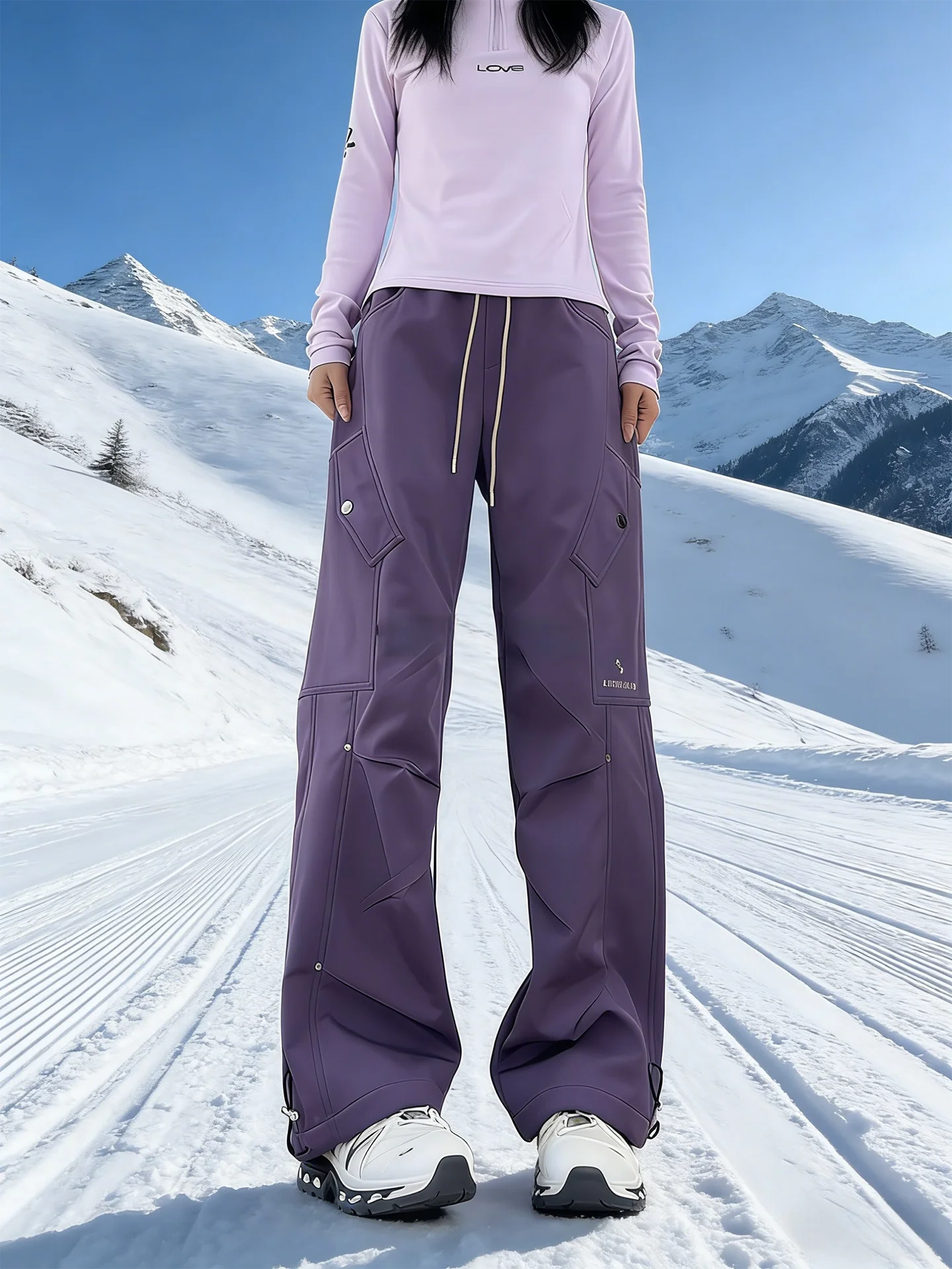 Thiened Fce Lined Outdoor Hiking Trousers American Sle Workwear Pants Men Women Autumn Winter Soft ell Cargo Trousers
Thiened Fce Lined Outdoor Hiking Trousers American Sle Workwear Pants Men Women Autumn Winter Soft ell Cargo Trousers