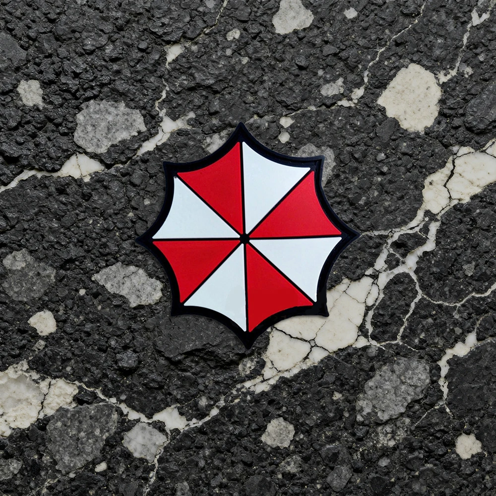 An Umbrella Logo Pvc Material Sticker Patch Soft Rubber, Hook and Loop Tactical Morale Badge -Patch- Multi-Color, Perfect for Armbands, Backpacks, and Clothing Embroidery Patches
An Umbrella Logo Pvc Material Sticker Patch Soft Rubber, Hook and Loop Tactical Morale Badge -Patch- Multi-Color, Perfect for Armbands, Backpacks, and Clothing Embroidery Patches