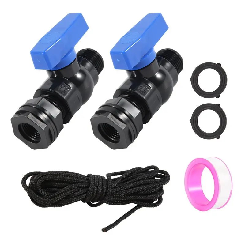 Комплект кранов для дождевального бака ABZL, 2 шт., 3/4 дюйма, GHT, с запорным клапаном для садового шланга и фитингом для прокладки в стене, шаровой кран с резьбой для садового шланга
Комплект кранов для дождевального бака ABZL, 2 шт., 3/4 дюйма, GHT, с запорным клапаном для садового шланга и фитингом для прокладки в стене, шаровой кран с резьбой для садового шланга