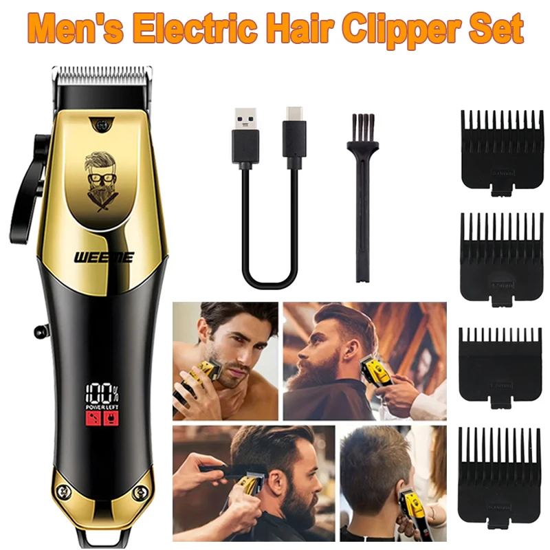 2026 Vintage T9 Men's Electric Hair Clipper Rechargeable Beard Trimmer Hair Trimmer Kit-Hair Cutting Machine for Boyfriend Gift
2026 Vintage T9 Men's Electric Hair Clipper Rechargeable Beard Trimmer Hair Trimmer Kit-Hair Cutting Machine for Boyfriend Gift