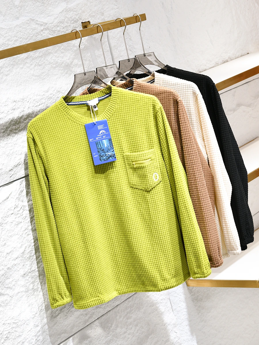 Warm Fleece Long Sleeve Sweatshirt round Neck Couple Style Outdoor Comfortable Youth Fashion Spring Autumn Casual Wear
Warm Fleece Long Sleeve Sweatshirt round Neck Couple Style Outdoor Comfortable Youth Fashion Spring Autumn Casual Wear