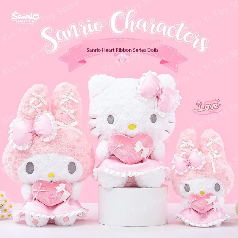 Sanrio Cute Heart Ribbon Plush Toy Characters Soft Fluffy Stuffed Doll Design Stuffed Animals for Girls Room Decor Birthday Gift
Sanrio Cute Heart Ribbon Plush Toy Characters Soft Fluffy Stuffed Doll Design Stuffed Animals for Girls Room Decor Birthday Gift