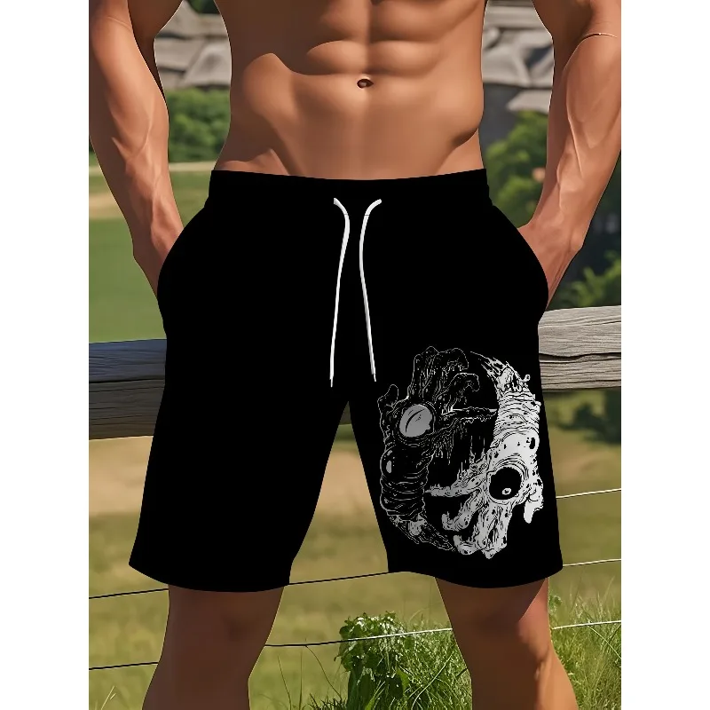American Fashion Hip-hop Gothic Men's Casual Jogging Pants Men's Sports Casual Fitness Shorts Summer New Unisex Style
American Fashion Hip-hop Gothic Men's Casual Jogging Pants Men's Sports Casual Fitness Shorts Summer New Unisex Style