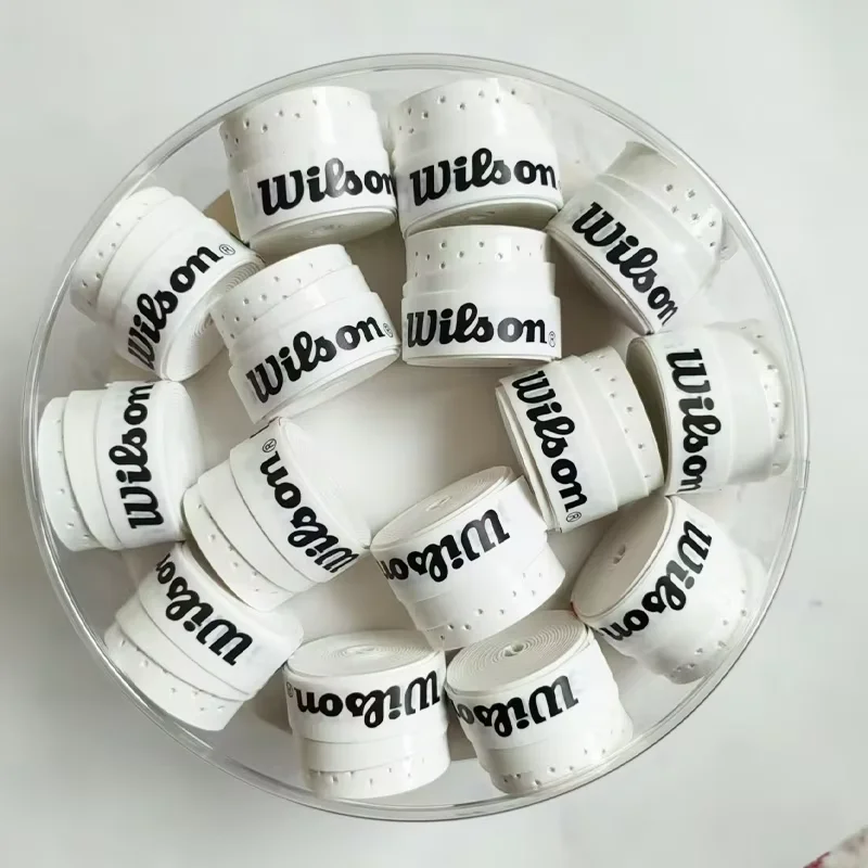 60pcs/lot Wilson Racket Overgrip Sweat Band Absorption Tennis Badminton Racket Hand Glue Tennis Grip PU Non Slip Overgrip
60pcs/lot Wilson Racket Overgrip Sweat Band Absorption Tennis Badminton Racket Hand Glue Tennis Grip PU Non Slip Overgrip