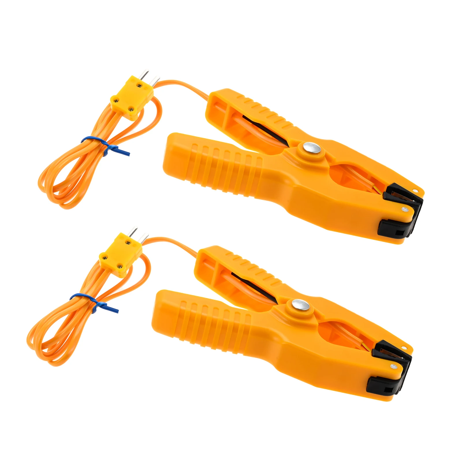 2Pcs HVAC K-Type Temperature Clamps Type-K Thermocouple Clamp For Heating Ventilation Air Conditioning Pipe Temperatures
2Pcs HVAC K-Type Temperature Clamps Type-K Thermocouple Clamp For Heating Ventilation Air Conditioning Pipe Temperatures