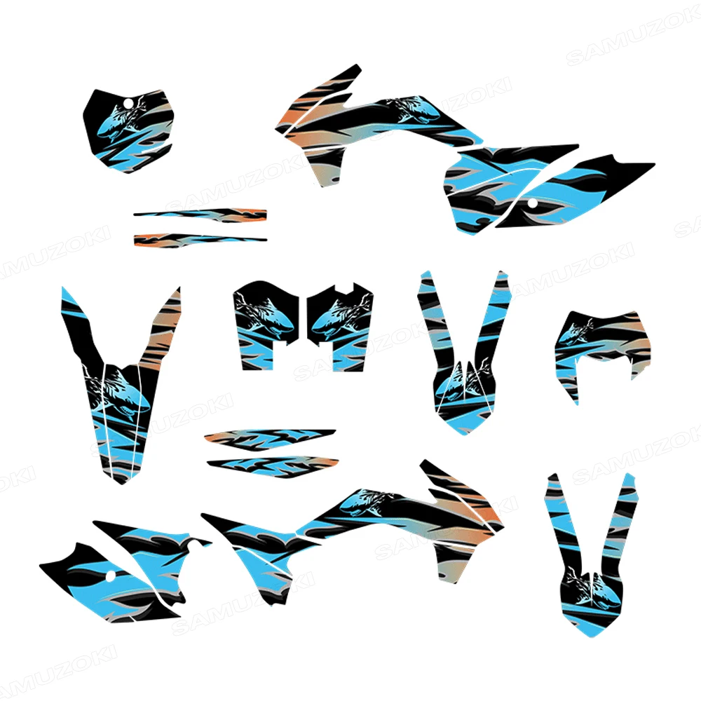 Motocross Graphics Decals Kit for 125-500cc SX SXF EXC EXCF XCW 2013-2016 Series Motorbike Background Decor Stickers Set
Motocross Graphics Decals Kit for 125-500cc SX SXF EXC EXCF XCW 2013-2016 Series Motorbike Background Decor Stickers Set