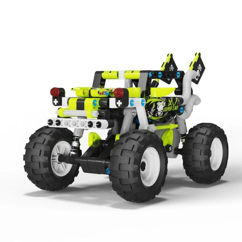 2 in 1 MOC Off-road Vehicle Monster - Truck PULL BACK CAR Building Blocks Racing Car Model Bricks Toys for Children Gifts
2 in 1 MOC Off-road Vehicle Monster - Truck PULL BACK CAR Building Blocks Racing Car Model Bricks Toys for Children Gifts
