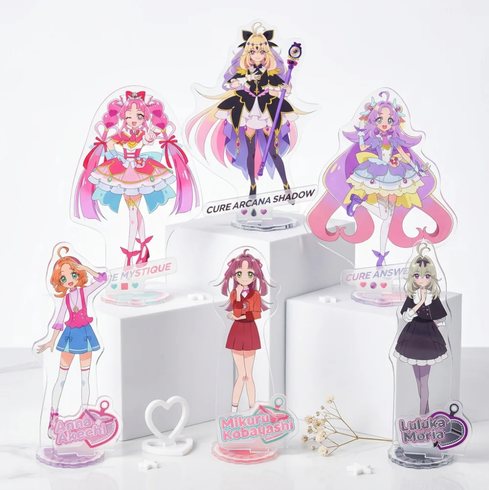 Pretty Cure Star Detective Precure Acrylic Stand Keyring Double Sided Cure Answer Mystique Arcana Shadow Desk Decor Gift
Pretty Cure Star Detective Precure Acrylic Stand Keyring Double Sided Cure Answer Mystique Arcana Shadow Desk Decor Gift