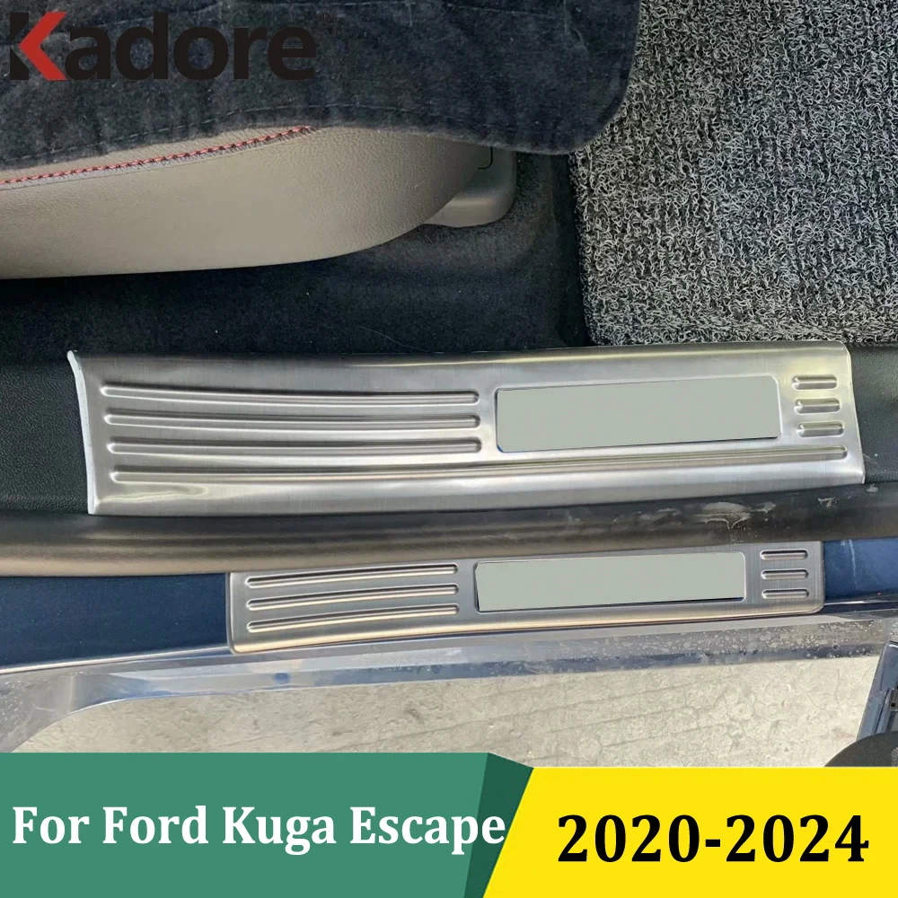 For Ford Kuga Escape 2020 2021 2022 2023 2024 Inner Door Sill Scuff Plate Trim Outer Doors Sills Cover Car Styling Accessories
For Ford Kuga Escape 2020 2021 2022 2023 2024 Inner Door Sill Scuff Plate Trim Outer Doors Sills Cover Car Styling Accessories