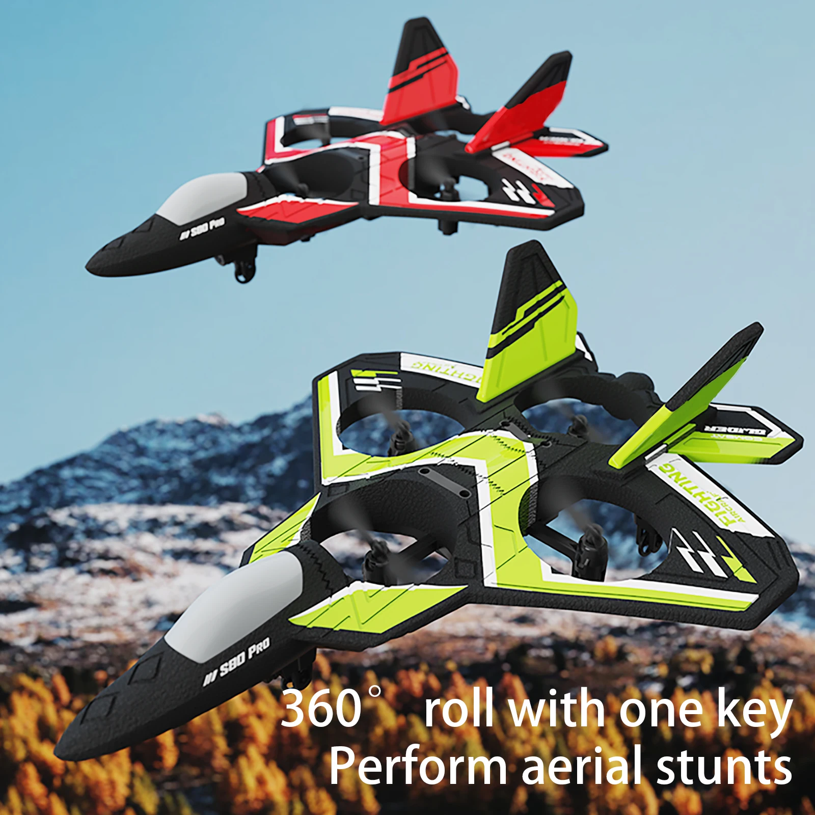 S80 Remote Control UAV Four Axle Foam Machine Is Easy To Operate 360° Roll Hover Three Speeds Crash Resistant
S80 Remote Control UAV Four Axle Foam Machine Is Easy To Operate 360° Roll Hover Three Speeds Crash Resistant