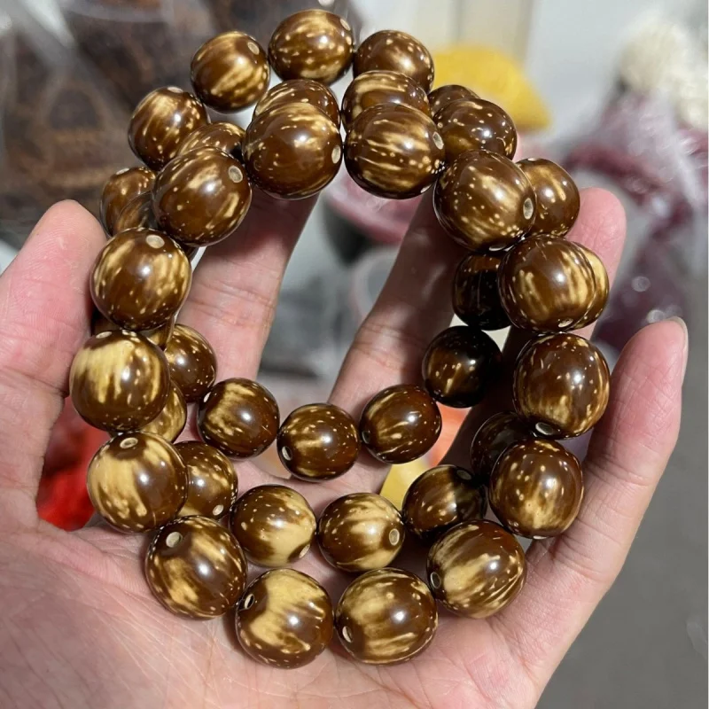 Purple Gold Fortune Rat Bodhi Three-Eyed Flower Original Seed Bead Single-Loop Unisex Buddhist Bracelet
Purple Gold Fortune Rat Bodhi Three-Eyed Flower Original Seed Bead Single-Loop Unisex Buddhist Bracelet
