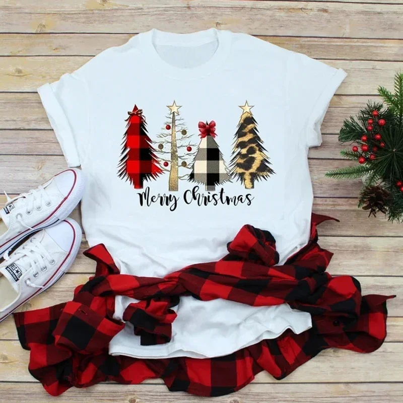 Merry Christmas Leopard Print Tree Women T Shirt Christmas Gifts Men Clothes Harajuku Fashion New Year Festivals Graphic T-shirt
Merry Christmas Leopard Print Tree Women T Shirt Christmas Gifts Men Clothes Harajuku Fashion New Year Festivals Graphic T-shirt