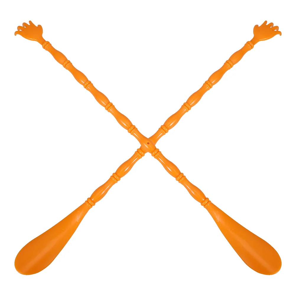 2 Pcs Long Plastic Hand Back Scratcher Dual Sided Back Scratchers With Shoe Horn Long Handle Shoe Helper Self Back Scratchers
2 Pcs Long Plastic Hand Back Scratcher Dual Sided Back Scratchers With Shoe Horn Long Handle Shoe Helper Self Back Scratchers