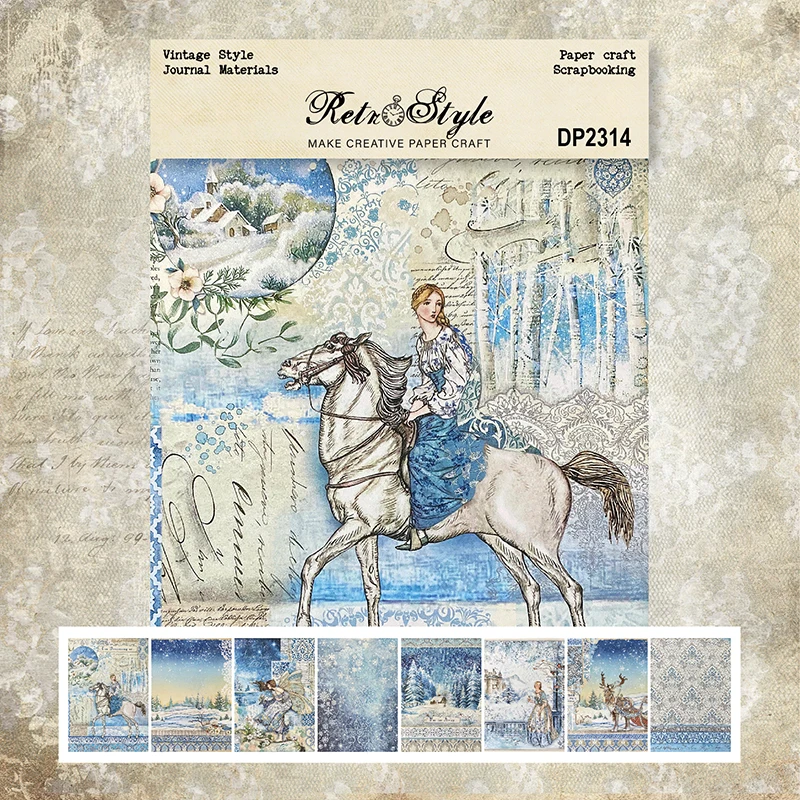 Panalisacraft 8sheets A5 size Vintage Style Scrapbooking patterned paper Fancy Premium Card Pack Light weight Craft Paper Card
Panalisacraft 8sheets A5 size Vintage Style Scrapbooking patterned paper Fancy Premium Card Pack Light weight Craft Paper Card