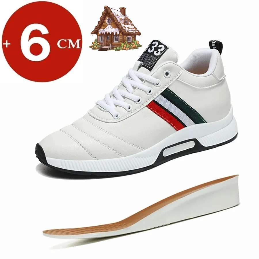 winter Men Leather Elevator Shoes Chunky Casual Sneakers Height Increase Insoles 6CM Heightening Shoes Tall Lift Sports Shoes
winter Men Leather Elevator Shoes Chunky Casual Sneakers Height Increase Insoles 6CM Heightening Shoes Tall Lift Sports Shoes