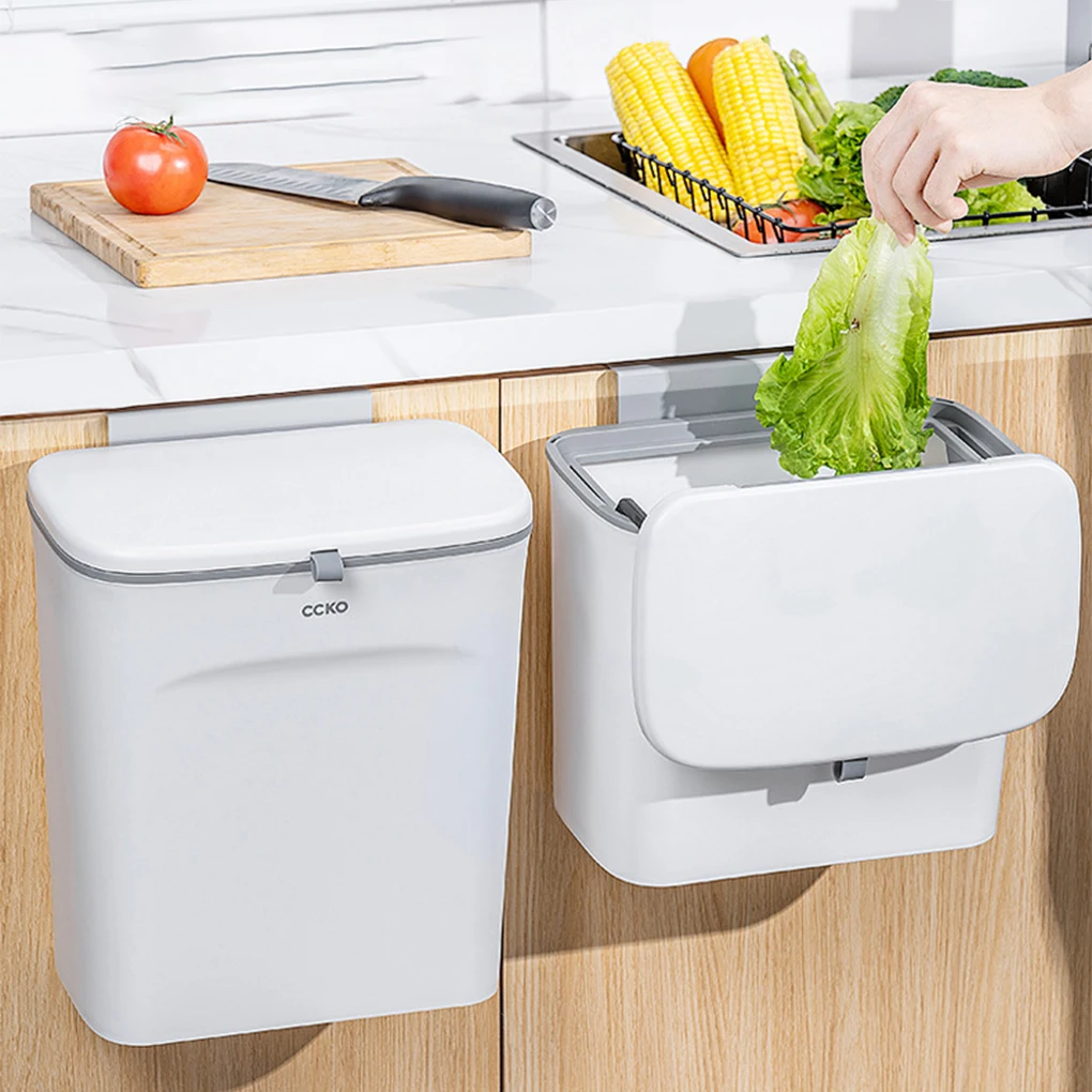 Plastic Compact Trash Can For Cabinet Doors U-shaped Card Slot Easy Operation And Large Horizontal
Plastic Compact Trash Can For Cabinet Doors U-shaped Card Slot Easy Operation And Large Horizontal