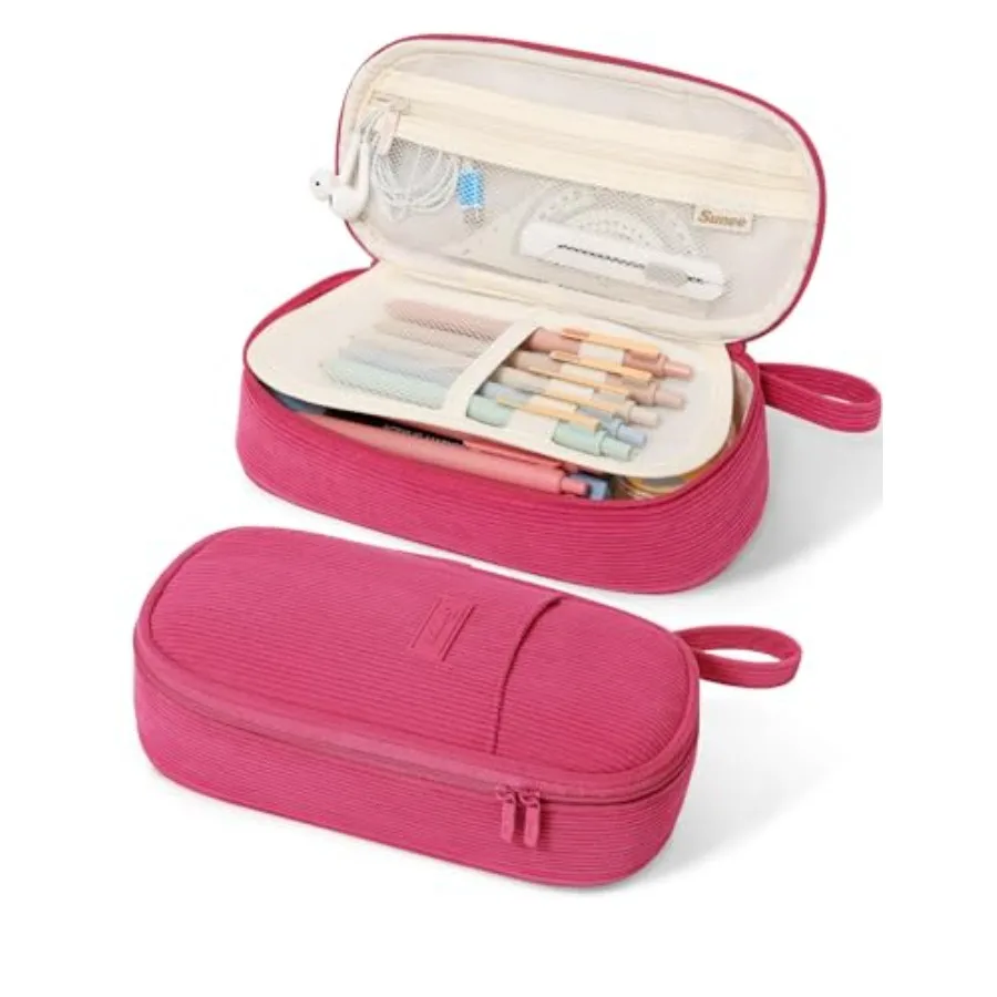 Cute Pencil Case, Large Pencil Pouch, Soft Corduroy Fabric Big Pencil Bag with Zipper, Kawaii Pen Bag Stationery Storage and Or
Cute Pencil Case, Large Pencil Pouch, Soft Corduroy Fabric Big Pencil Bag with Zipper, Kawaii Pen Bag Stationery Storage and Or