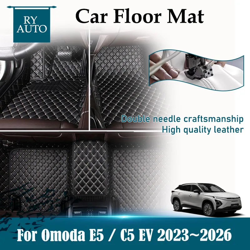 Fully Set Car Floor Mat For Omoda 5 E5/C5 EV Chery FX 2023-2026 Leather Foot Pad Left Hand Driver Pads Interior Auto Acesssories
Fully Set Car Floor Mat For Omoda 5 E5/C5 EV Chery FX 2023-2026 Leather Foot Pad Left Hand Driver Pads Interior Auto Acesssories