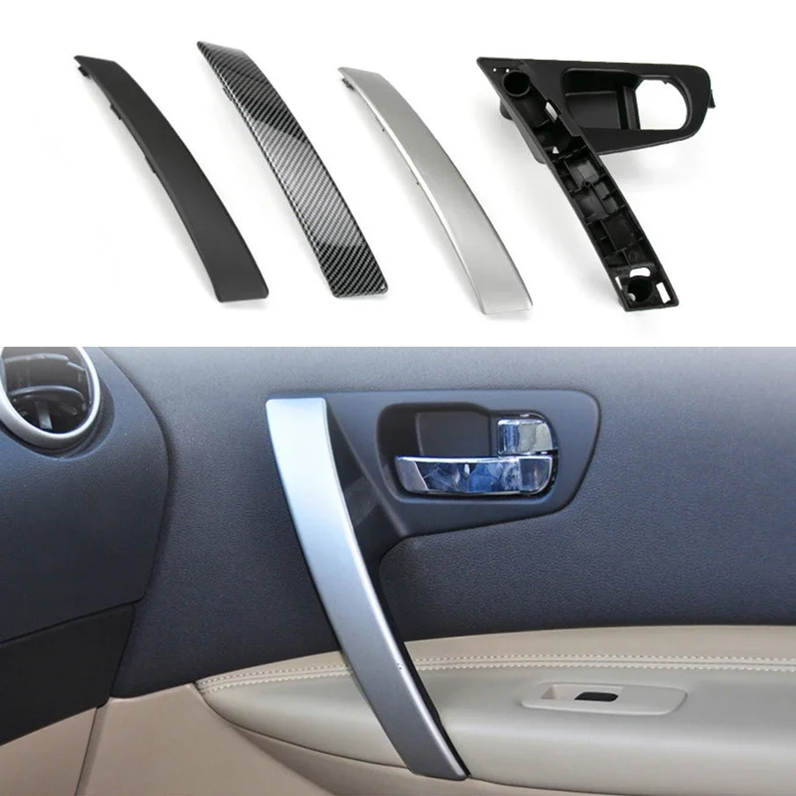 Car Interior Door Handles Inner Base Parts For Nissan Qashqai 2008-2015 Black Silver Carbon Fiber
Car Interior Door Handles Inner Base Parts For Nissan Qashqai 2008-2015 Black Silver Carbon Fiber