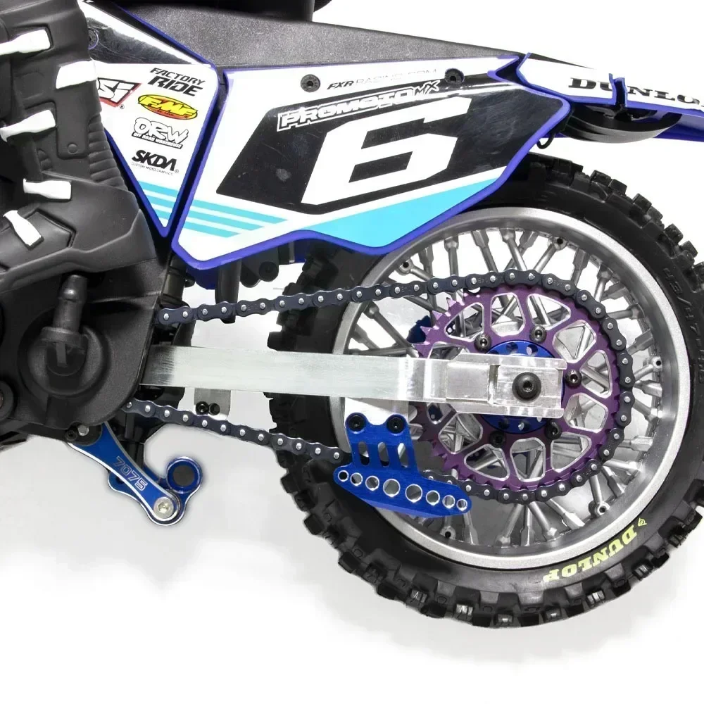 Steel 10T Front Gear + 36T Rear Gear + 70-section Sprocket Chain Set For LOSI 1/4 Promoto-MX Motorcycle RC Upgrade Accessories
Steel 10T Front Gear + 36T Rear Gear + 70-section Sprocket Chain Set For LOSI 1/4 Promoto-MX Motorcycle RC Upgrade Accessories