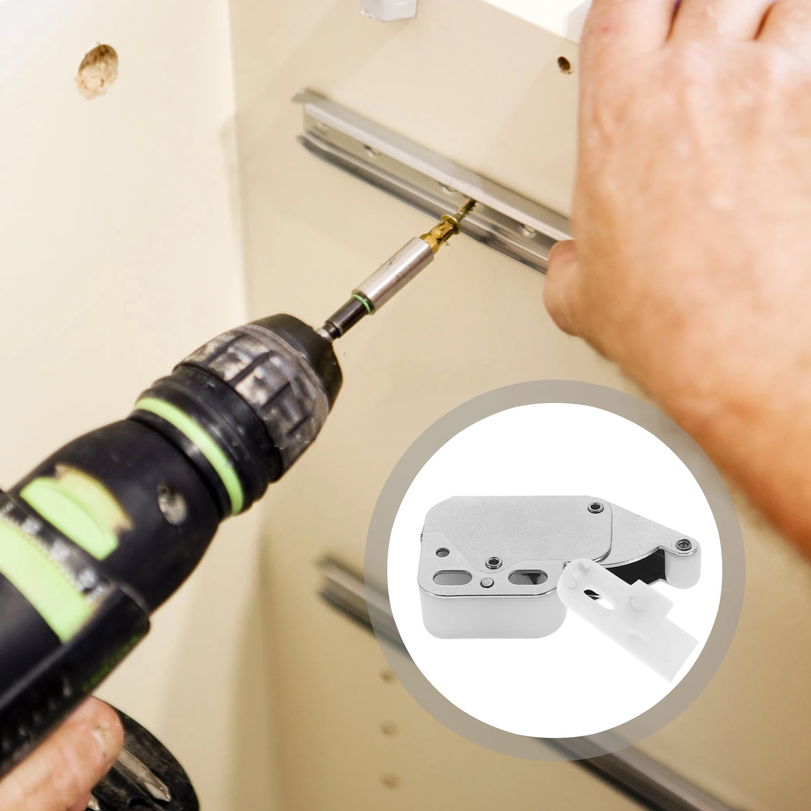 8pcs Self-closing Door Latches Hidden Cabinet Locks Push to Open Cold Rolled Steel Bolt for Cupboard Wardrobe Furniture
8pcs Self-closing Door Latches Hidden Cabinet Locks Push to Open Cold Rolled Steel Bolt for Cupboard Wardrobe Furniture