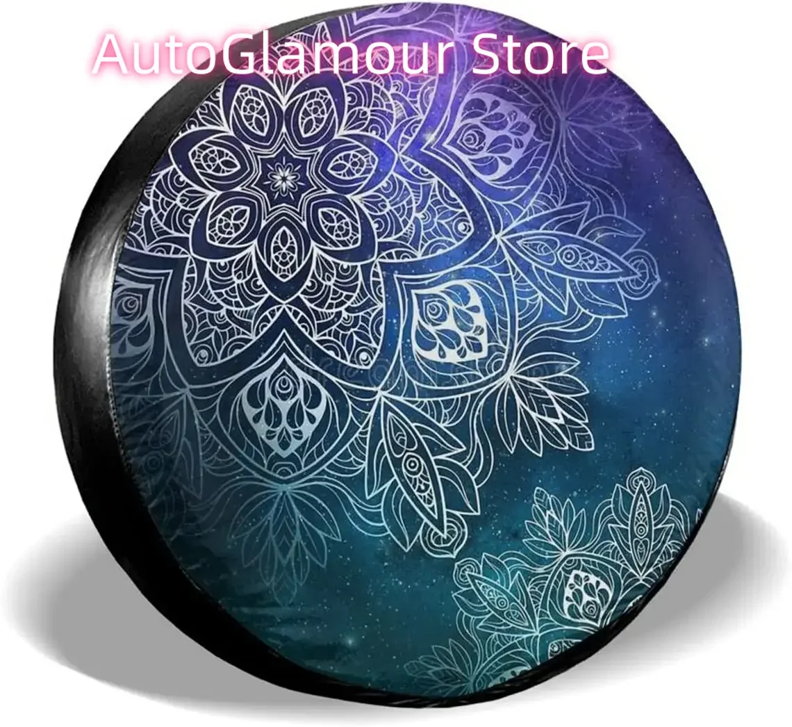 Delumie Funny Spare tire Cover Purple Mandala Spare Tire Cover Universal Fit for Wrangler Rv SUV Truck Travel Trailer and M
Delumie Funny Spare tire Cover Purple Mandala Spare Tire Cover Universal Fit for Wrangler Rv SUV Truck Travel Trailer and M