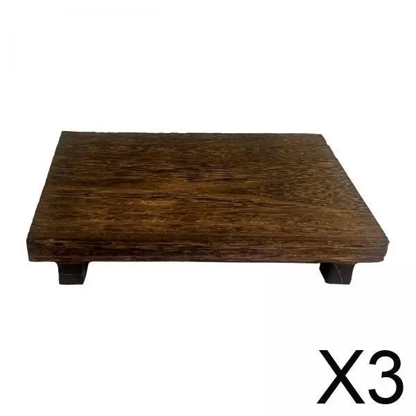3x Wood Pedestal Stand Wooden Pedestal Tray for Tissue Vase Kitchen Counter
3x Wood Pedestal Stand Wooden Pedestal Tray for Tissue Vase Kitchen Counter